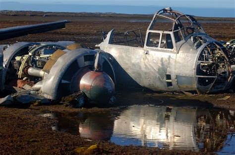 What Do These World War Ii Airplane Wrecks Look Like 70 Years Later