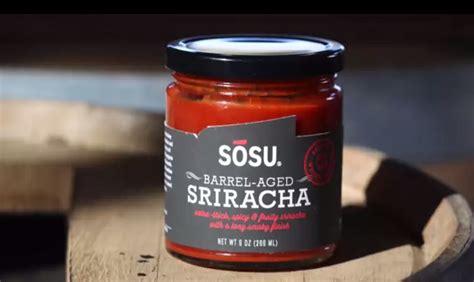 sosu sauces offers barrel aged sriracha on kickstarter thrillist nation