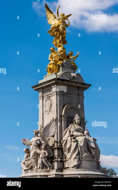 The Victoria Memorial Is A Sculpture Dedicated To Queen Victoria