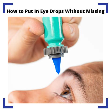 How To Put In Eyedrops Without Missing — 5 Tips Nanodropper