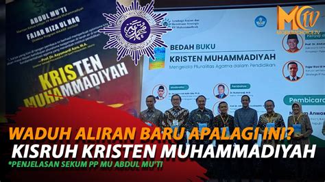 Kristen Muhammadiyah Aliran Baru Youtube
