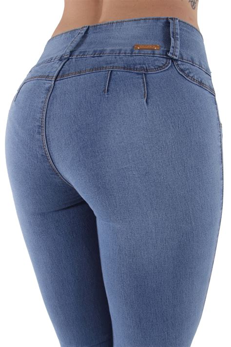 Wy19 Colombian Design Butt Lift Levanta Cola Skinny Jeans Ebay