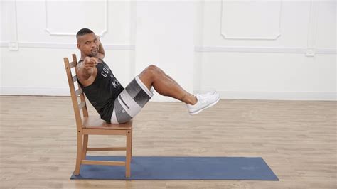 seated ab exercises from shaun t popsugar fitness