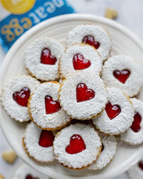 Linzer Tart Cookies Plantifully Based