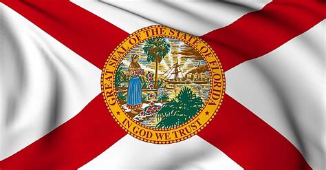 Florida State Flag Worldatlas
