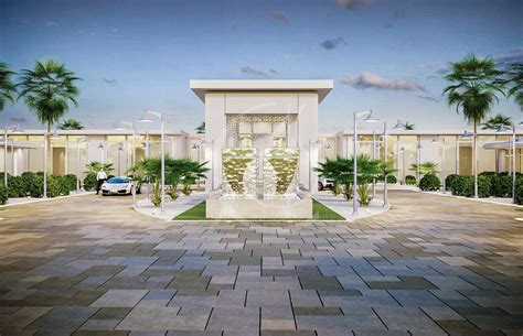 Thumamah Modern Luxury Palace Landscape Por Comelite Architecture