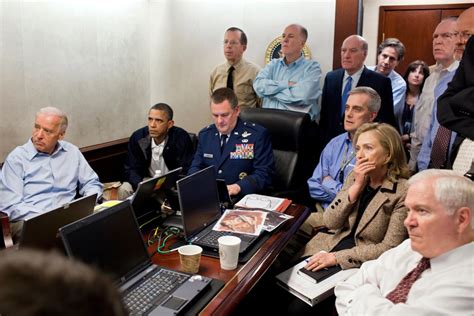 Inside The Situation Room Rare Photos Of Obama And National Security