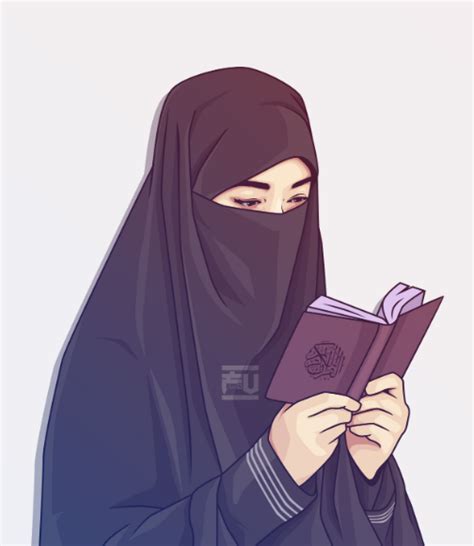 Namun hijab, masih memperlihatkan bagian wajah dan tangan wanita. Gambar Kartun Muslimah Untuk Wallpaper ( Lucu, Bercadar ...