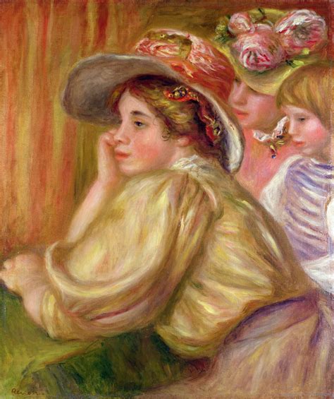 Coco And The Two Servants 1910 By Pierre Auguste Renoir