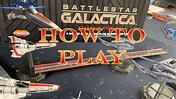 How to Play Battlestar Galactica : Starship Battles (Quick Start) - YouTube