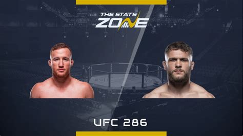 Mma Preview Justin Gaethje Vs Rafael Fiziev At Ufc The Stats Zone