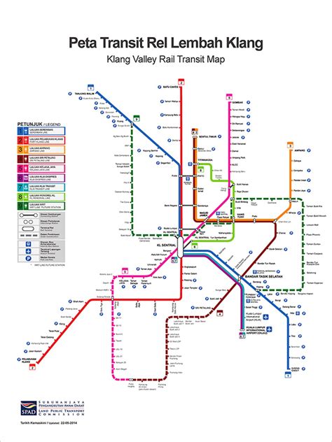 User friendly no data or internet connection needed. Good girl go travel: Kuala Lumpur Train Map Guide for ...