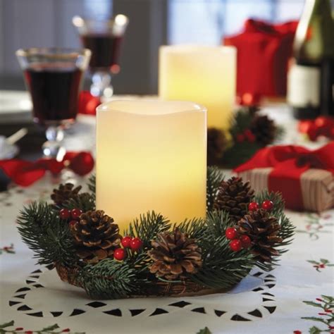 Diy Christmas Candle Centerpieces 40 Ideas For Your Table