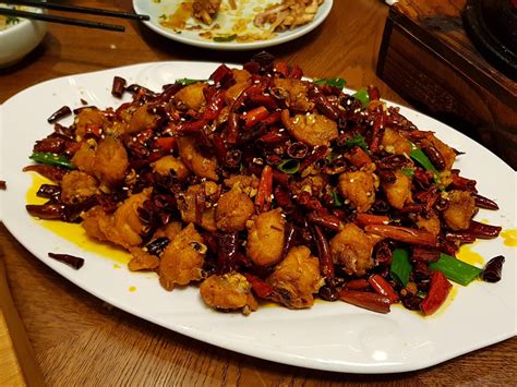 Chongqing Chicken From A Sichuan Restaurant Irresistibly Delicious And