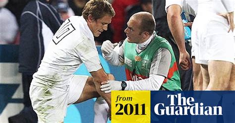 Rugby World Cup 2011 Jonny Wilkinson Injury Troubles Martin Johnson