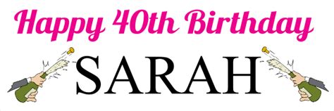 Print A Banner Adult Birthday Banners