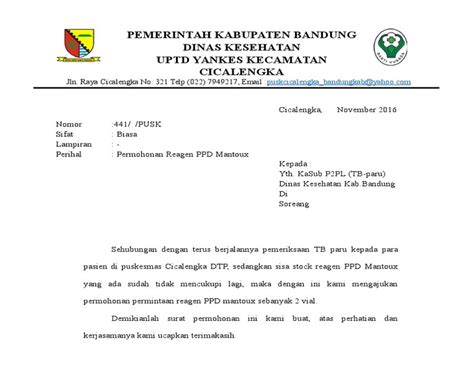 Contoh Surat Permohonan Obat Ke Dinas Kesehatan Delinewstv