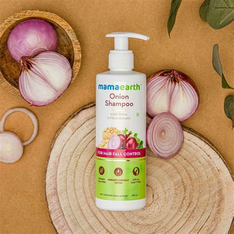 Buy Mamaearth Onion Hair Fall Control Shampoo In Uk And Usa At