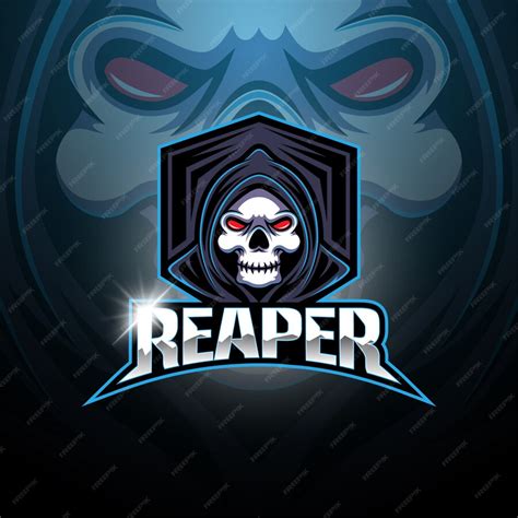 Premium Vector Reaper Esport Mascot Logo