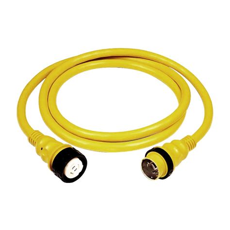 Marinco® 6152spp 25 25 50a 125250v Yellow Shore Power Cable