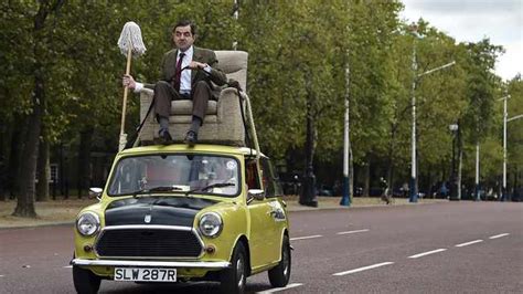 Mr Bean Drives From The Roof Again