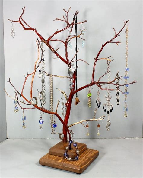 Jewelry Tree Twin Branch Manzanita 1033 Etsy Jewelry Tree Stand