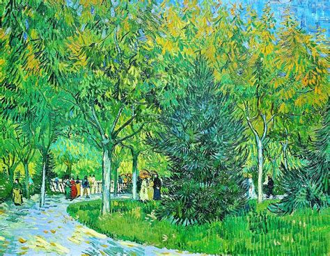Vincent Van Gogh A Lane In The Public Garden At Arles Arshak Andriasov