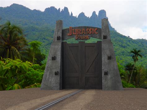Maximum Blending Jurassic Park Gate