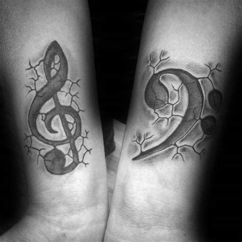Unlike some people, we totally understand the beauty of these tattoos and what they can mean to the right person such as a musician. 80 Treble Clef Tattoo Designs For Men - Musical Ink Ideas