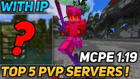 Top 5 Mcpe Pvp Servers 119 Pe And Bedrock Edition Pvp Practice