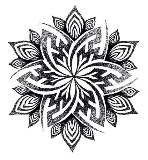 I Love ️ Geometric Mandala Tattoo Mandala Tattoo Design Pattern Tattoo