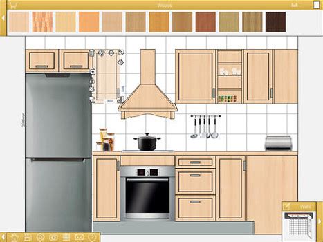 El programa de diseño de cocinas online de the singular kitchen es bien sencillo, y nos permitirá hacernos una clara idea de lo que queremos o podemos seleccionaremos el color de los muebles, las baldosas… en fin, todo lo que tiene una cocina. EZ Kitchen + Diseño de Cocinas para Android - Descargar Gratis