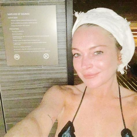 Lindsay Lohan Shows Off Her Clear Skin Picture Celebrities Without Makeup ABC News
