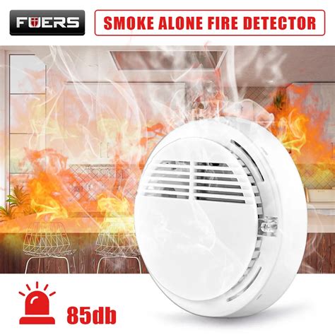 85db Voice Independent Smoke Detector Portable High Sensitive Stable