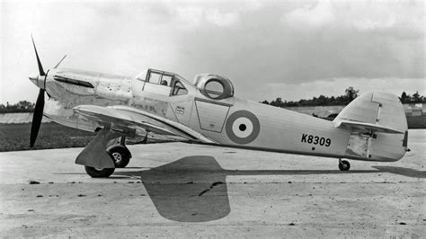 Hawker Hotspur Prototype K8309 In 2020 Hawker British Aircraft