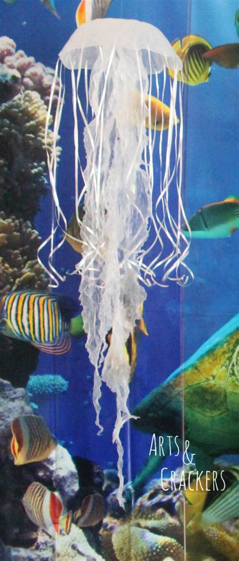 Diy Hanging Jellyfish Decoration Ocean Themed Party Decor