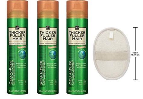 Thicker Fuller Hair Weightless Volumizing Hair Spray