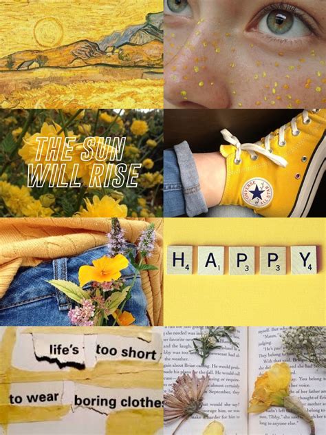 Happy Yellow Aesthetic Yellow Aesthetic Yellow Aesthetic Pastel