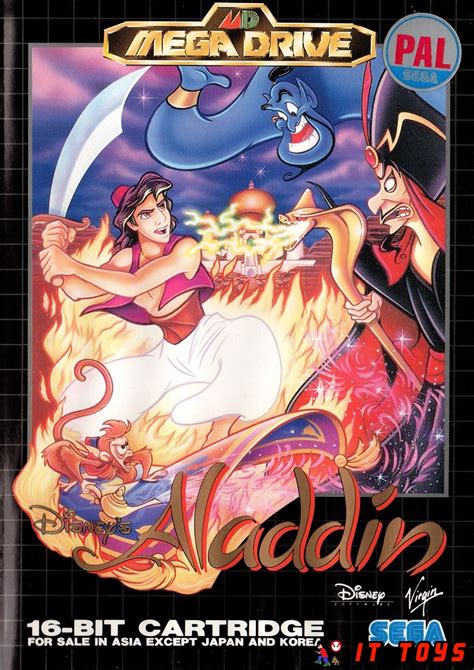 Sega Mega Drive Aladdin SEGA Video Games IT Toys