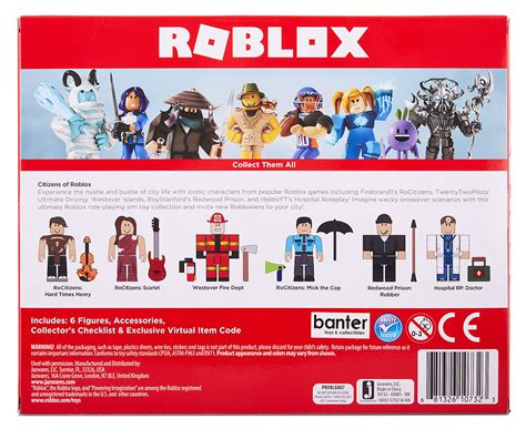Legends Of Roblox 6 Figure Multipack Mystery Figure Blind Box Series