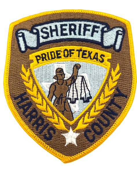 Harris County Sheriff Tx Patch