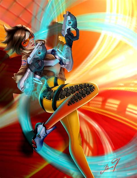 overwatch tracer video by quist may on deviantart overwatch