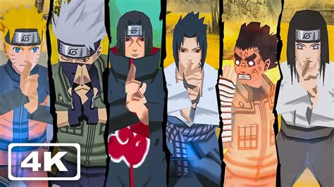 All Characters Jutsus And Ultimate Jutsus Naruto Shippuden Kizuna Drive