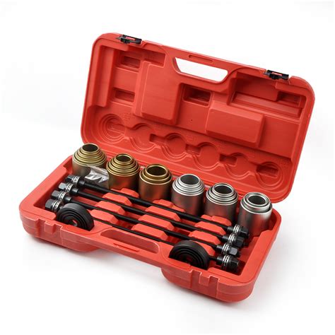 27pc Universal Press And Pull Sleeve Kit Bush Bearing Removal Insertion