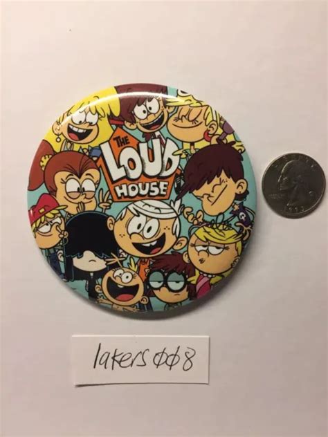 Nickelodeon The Loud House Button Comic Con Exclusive Sdcc 2019 New £968 Picclick Uk