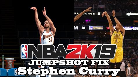 Stephen Curry Jumpshot Fix NBA 2K19 YouTube