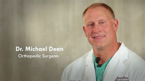 Jrmc Orthopedic Surgeon Dr Michael T Dean Youtube