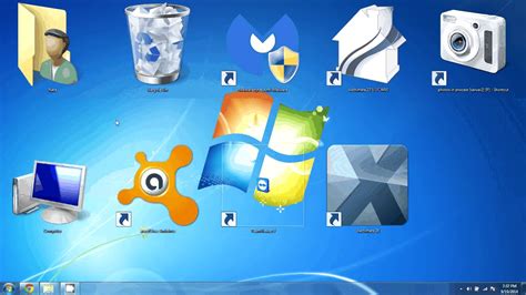 Each icon and backdrop image is stored as a separate file. Icons too big or small? Resize windows 7 desktop icons ...