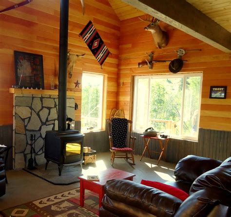 Tonasket Cabin Living Room Seattle By Cedar Country Lumber Houzz Au