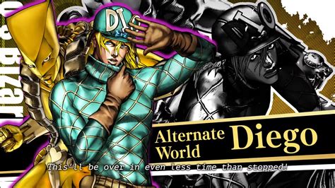 Jojos Bizarre Adventure All Star Battle R El Tráiler De Diego Brando